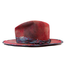 Load image into Gallery viewer, Alma Red Fedora