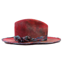 Load image into Gallery viewer, Alma Red Fedora