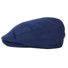 Load image into Gallery viewer, Ivy Flat Cap Cotton Drill Blue