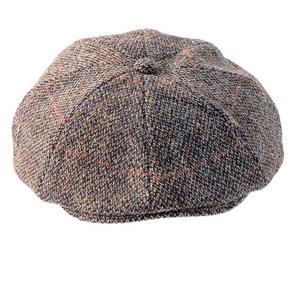 Newsboy Cap Harris Tweed – Carlisle Hats - Main Image