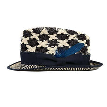 Load image into Gallery viewer, Fitzroy Street Panama Straw Low Crown Height