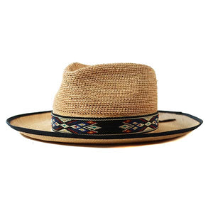 Camden Crotchet Top Panama hat