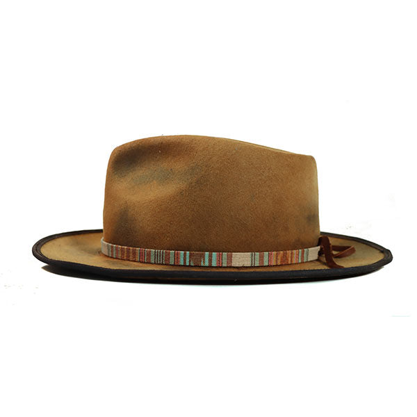 Camden Street Fedora Distressed Wool Fedora Hat