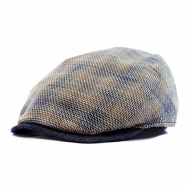 Ivy Flat Cap Woven Linen Made in Italy Carlisle Hats