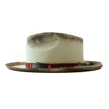 Load image into Gallery viewer, Carlisle Hats Camden Distressed Panama Straw hat with a wide brim and distressed finish, ideal for sun protection and stylish wear.