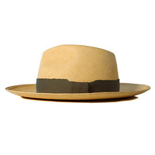 Load image into Gallery viewer, Carlisle Hats Elwood Panama straw hat with an 8cm brim, featuring a classic woven design and a comfortable fit.