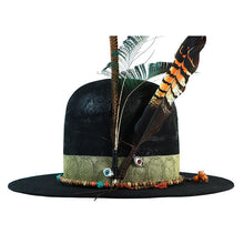 Load image into Gallery viewer, Grey Carlisle Hats hi top open crown custom fedora with a stylish high crown and open crown design.