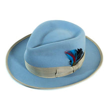 Load image into Gallery viewer, Carlisle Hats Fitzroy Street Fedora with a 6cm brim, featuring a classic design and stylish felt material.