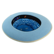 Load image into Gallery viewer, Carlisle Hats Fitzroy Street Fedora with a 6cm brim, featuring a classic wool felt design and a stylish band detail.