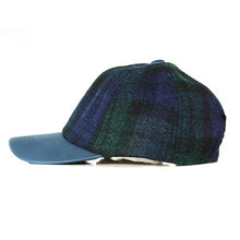 Load image into Gallery viewer, Carlisle Hats baseball cap featuring Harris Tweed fabric and leather accents, stylish and comfortable for casual wear.