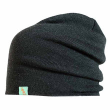Load image into Gallery viewer, Australian Made Carlisle Hats long wool beanie, soft knit winter hat with a snug fit and classic design.