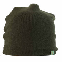 Load image into Gallery viewer, Australian made Carlisle Hats long wool beanie, soft and warm knit hat with a snug fit, ideal for cold weather.