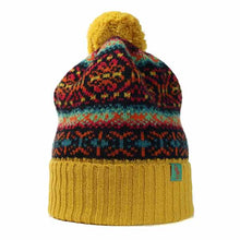 Load image into Gallery viewer, Australian Made Twist Wool Beanie in Mustard by Carlisle Hats, featuring a cozy knit texture and snug fit.