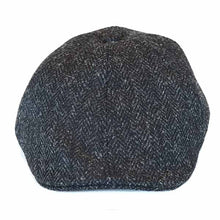 Load image into Gallery viewer, Carlisle Hats Harris Tweed duckbill cap in classic plaid with a curved brim and structured crown, stylish and timeless headwear accessory.