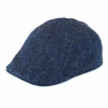 Load image into Gallery viewer, Carlisle Hats Harris Tweed duckbill cap featuring classic plaid pattern and wool textured fabric, stylish and warm for casual wear.