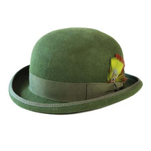 Load image into Gallery viewer, Carlisle Hats BLX Bowler Hat in assorted colors with a classic rounded crown and narrow brim, stylish for formal or vintage looks.
