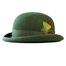 Load image into Gallery viewer, Assorted colors Carlisle Hats BLX Bowler Hat with a rounded crown and narrow brim, classic vintage-style men's accessory