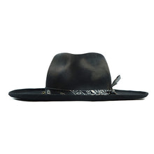 Load image into Gallery viewer, Carlisle Hats Camden Street Chained Fedora bucket hat with chain detail in 55cm size, stylish accessory for casual wear.