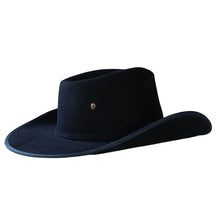 Load image into Gallery viewer, Carlisle Hats Midnight Cowboy 20X cowboy hat with a 55cm brim, featuring classic western style and dark midnight color.