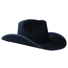 Load image into Gallery viewer, Carlisle Hats Midnight Cowboy 20X cowboy hat with a wide brim and dark midnight color, size 55cm, classic Western style.