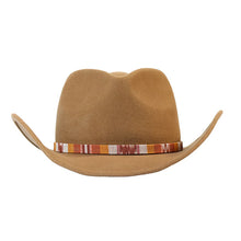 Load image into Gallery viewer, Black Carlisle Cowboy Hat with a 55cm brim, made by Carlisle Hats, featuring a classic western style for men.