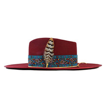 Load image into Gallery viewer, Carlisle Hats Camden Wide Fur Silk Fedora in 55cm, featuring a soft silk-lined wide brim and classic fedora style.