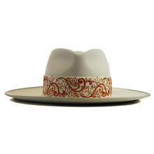 Load image into Gallery viewer, Carlisle Hats Camden Wide Fur Silk Vanilla Fedora in 55cm with wide brim and soft silk fur texture.