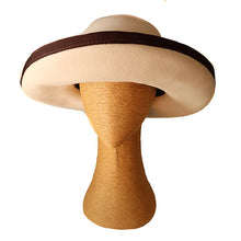 Load image into Gallery viewer, Carlisle Hats Elsa fedora in 55cm, stylish wide-brim hat with a classic design, perfect for fashionable outdoor wear.