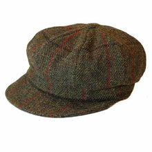Load image into Gallery viewer, Carlisle Hats Harris Tweed Baker Boy Cap featuring classic pattern, soft fabric, and snug fit, ideal for stylish casual wear.