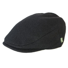 Load image into Gallery viewer, Highland Harris Tweed flat cap by Carlisle Hats featuring classic plaid pattern and tailored fit, perfect for stylish outdoor wear.