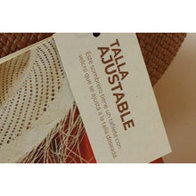 Load image into Gallery viewer, Carlisle Hats Ivy Flat Cap made of straw, featuring a classic Panama style and small 55cm size, perfect for sunny weather.
