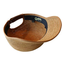 Load image into Gallery viewer, Carlisle Hats straw ivy flat cap with a classic baseball-style design, featuring a rounded crown and short brim, perfect for casual wear.