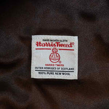 Load image into Gallery viewer, Carlisle Hats Harris Tweed flat cap featuring patchwork design and classic style, made from high-quality woven tweed fabric.