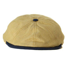 Load image into Gallery viewer, Carlisle Hats Harry Linen Italian-made 8-panel newsboy cap in garnet, featuring classic driving cap design and linen fabric.