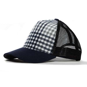 Check Blue Australian Made Trucker Cap