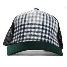 Load image into Gallery viewer, Check Green Australian Made Trucker Cap