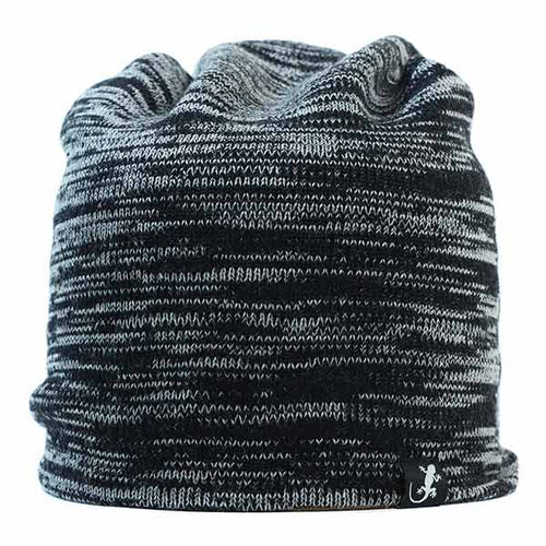 Australian Made Wool Beanie Long Marl