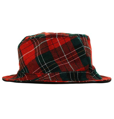 Red Green Tartan Bucket Hat