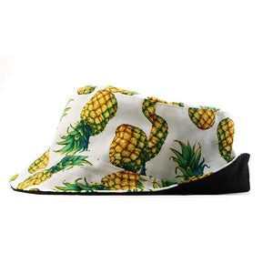 Pineapple Bucket Hat White