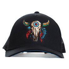 Load image into Gallery viewer, Cow Tribe Black Australian Made Trucker Cap