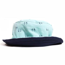 Load image into Gallery viewer, Blue Flamingo Bucket Hat