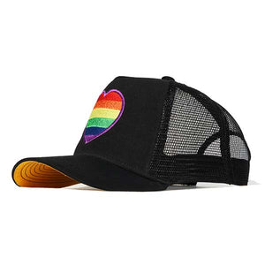 Rainbow Love Australian Made Trucker Cap