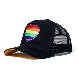 Rainbow Love Australian Made Trucker Cap