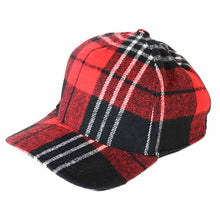 Load image into Gallery viewer, Red Plaid Australian Made Trucker Cap