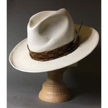 Load image into Gallery viewer, Elwood Straw 8cm Brown Silk