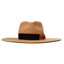 Load image into Gallery viewer, Carlisle Hats Camden Crochet Panama straw hat featuring a wide brim and woven design for sun protection and stylish summer wear.