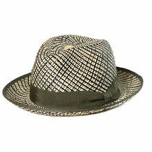 Load image into Gallery viewer, Carlisle Hats Elwood Panama Straw hat with a wide brim and natural straw texture, perfect for sun protection and stylish summer wear.