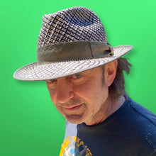 Load image into Gallery viewer, Carlisle Hats Elwood Panama Straw hat with a wide brim and woven design, perfect for sun protection and stylish summer wear.
