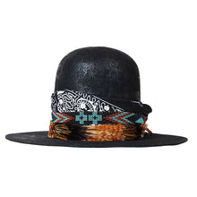 Load image into Gallery viewer, Grey Carlisle Hats hi-top open crown custom fedora with a structured crown and stylish design, 55cm size.