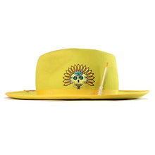 Load image into Gallery viewer, Carlisle Hats Sun God Fedora with wide brim and classic design, perfect for sun protection and stylish outdoor wear.
